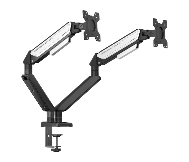ANDA SEAT Stealth PRO II Duo 17"-32” czarno-biały - 1473983 - zdjęcie